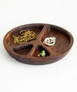 Natural Life Peace Sign Trinket Dish