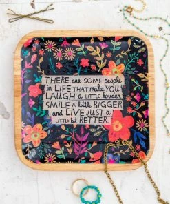 Natural Life Lacquered Wood Tray NEW & TRENDING