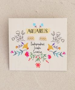 Natural Life Zodiac Perfect Tiny Studs 41 Natural Life Zodiac Perfect Tiny Studs