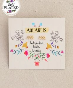 Natural Life Zodiac Perfect Tiny Studs