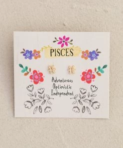 Natural Life Zodiac Perfect Tiny Studs 43 Natural Life Zodiac Perfect Tiny Studs