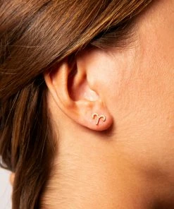 Natural Life Zodiac Perfect Tiny Studs 47 Natural Life Zodiac Perfect Tiny Studs