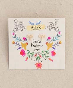 Natural Life Zodiac Perfect Tiny Studs 46 Natural Life Zodiac Perfect Tiny Studs