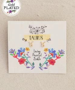 Natural Life Zodiac Perfect Tiny Studs 51 Natural Life Zodiac Perfect Tiny Studs