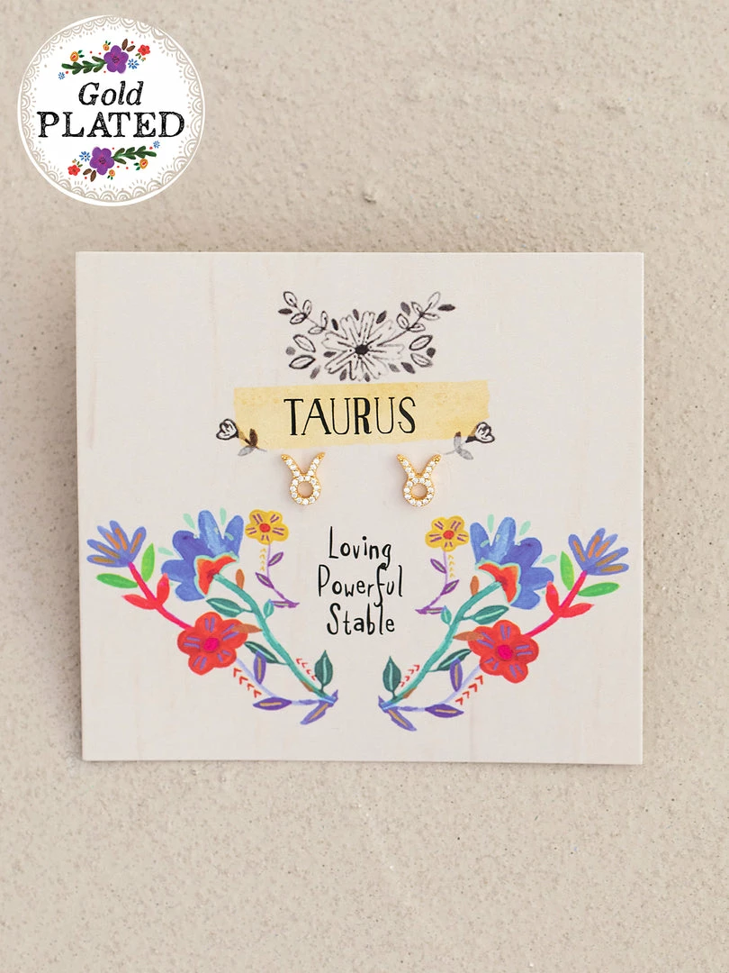 Natural Life Zodiac Perfect Tiny Studs 15 Natural Life Zodiac Perfect Tiny Studs