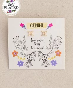 Natural Life Zodiac Perfect Tiny Studs 54 Natural Life Zodiac Perfect Tiny Studs