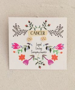 Natural Life Zodiac Perfect Tiny Studs 55 Natural Life Zodiac Perfect Tiny Studs