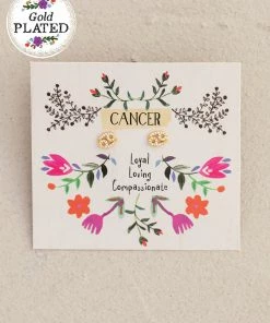 Natural Life Zodiac Perfect Tiny Studs 57 Natural Life Zodiac Perfect Tiny Studs