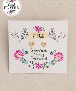 Natural Life Zodiac Perfect Tiny Studs 63 Natural Life Zodiac Perfect Tiny Studs