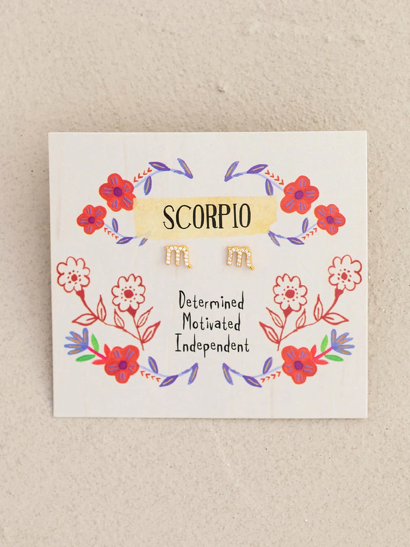 Natural Life Zodiac Perfect Tiny Studs 31 Natural Life Zodiac Perfect Tiny Studs