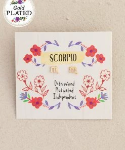 Natural Life Zodiac Perfect Tiny Studs 69 Natural Life Zodiac Perfect Tiny Studs