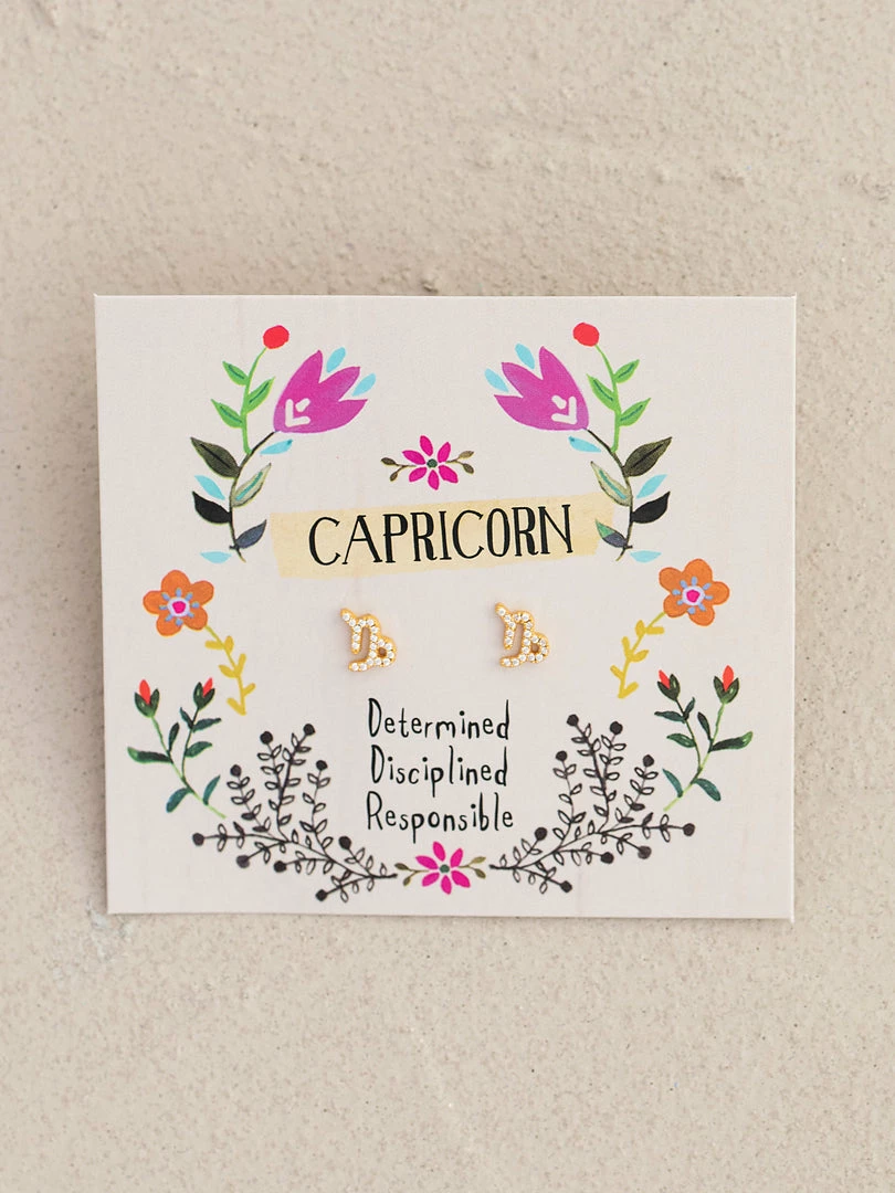 Natural Life Zodiac Perfect Tiny Studs 37 Natural Life Zodiac Perfect Tiny Studs