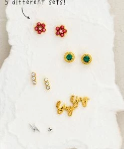 Natural Life ACCESSORIES Perfect Tiny Stud Set