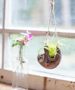 Natural Life Faux Succulent Car Charm