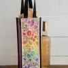 Natural Life Wine Bottle Happy Bag Kitchen & Drinkware