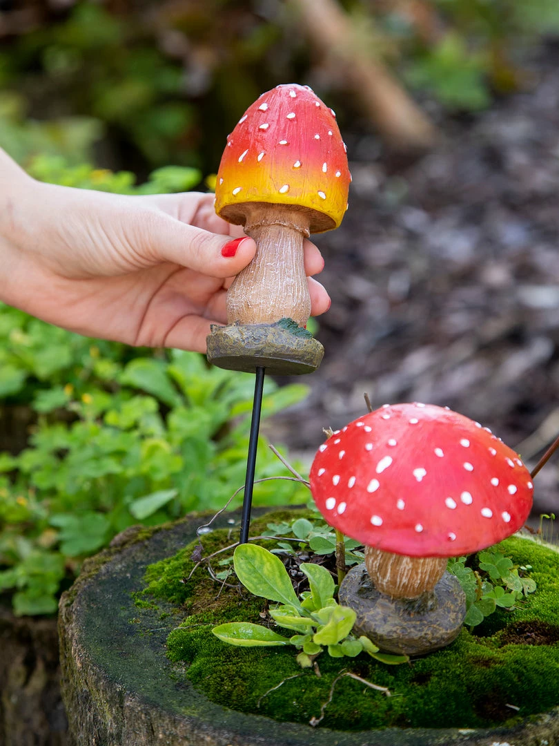 Natural Life Set Of 2 Garden Stakes Beach & Outdoors 6 Natural Life Set Of 2 Garden Stakes Beach & Outdoors