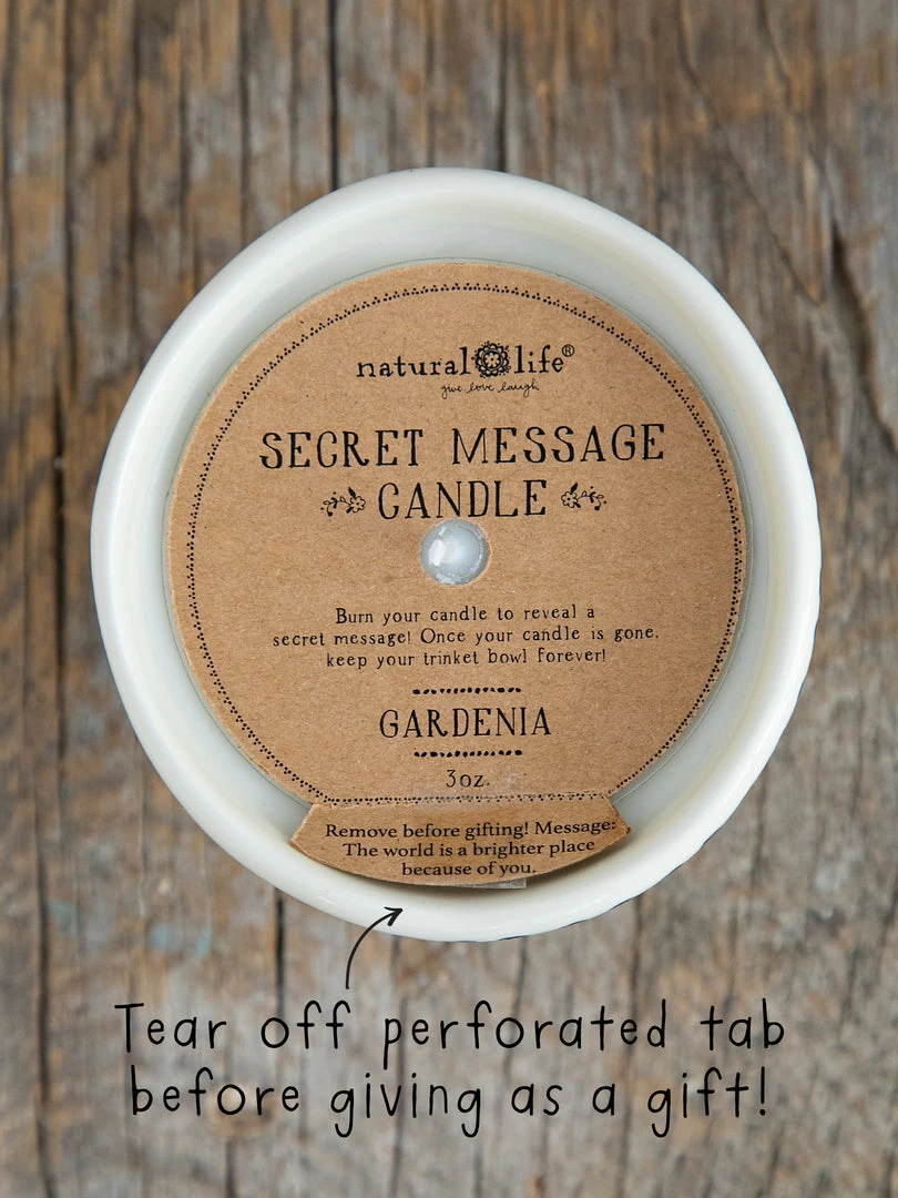 Natural Life Secret Message Candle HOME & LIVING 5 Natural Life Secret Message Candle HOME & LIVING