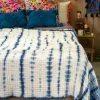 Natural Life Shibori Cotton Gauze Quilt Back To Campus