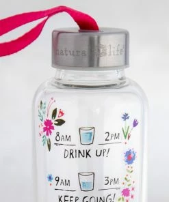 Natural Life Glass Water Bottle 16 Natural Life Glass Water Bottle