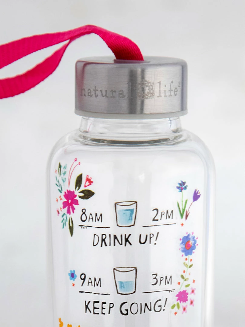 Natural Life Glass Water Bottle 7 Natural Life Glass Water Bottle