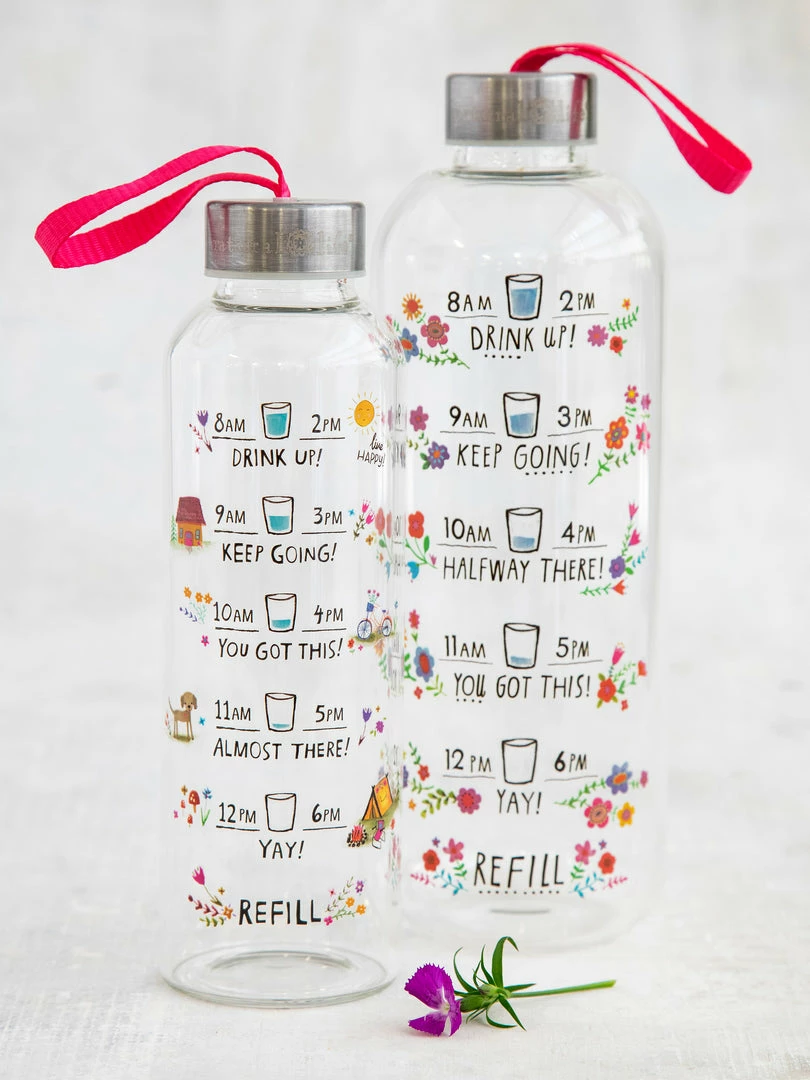 Natural Life Glass Water Bottle 4 Natural Life Glass Water Bottle