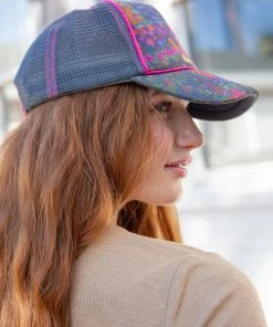 Natural Life Trucker Hat Back To Campus