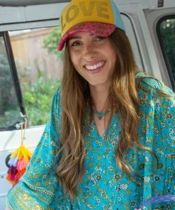 Natural Life Trucker Hat Back To Campus