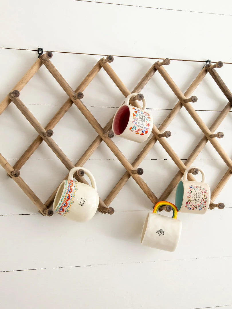 Natural Life Back To Campus Accordion Hook Rack 7 Natural Life Back To Campus Accordion Hook Rack