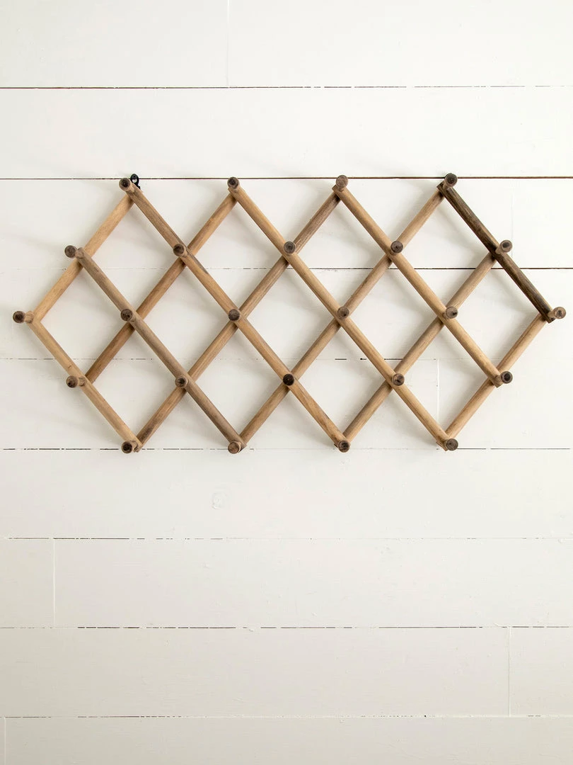 Natural Life Back To Campus Accordion Hook Rack 6 Natural Life Back To Campus Accordion Hook Rack