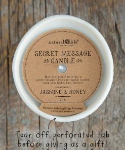 Natural Life Secret Message Candle HOME & LIVING 58 Natural Life Secret Message Candle HOME & LIVING