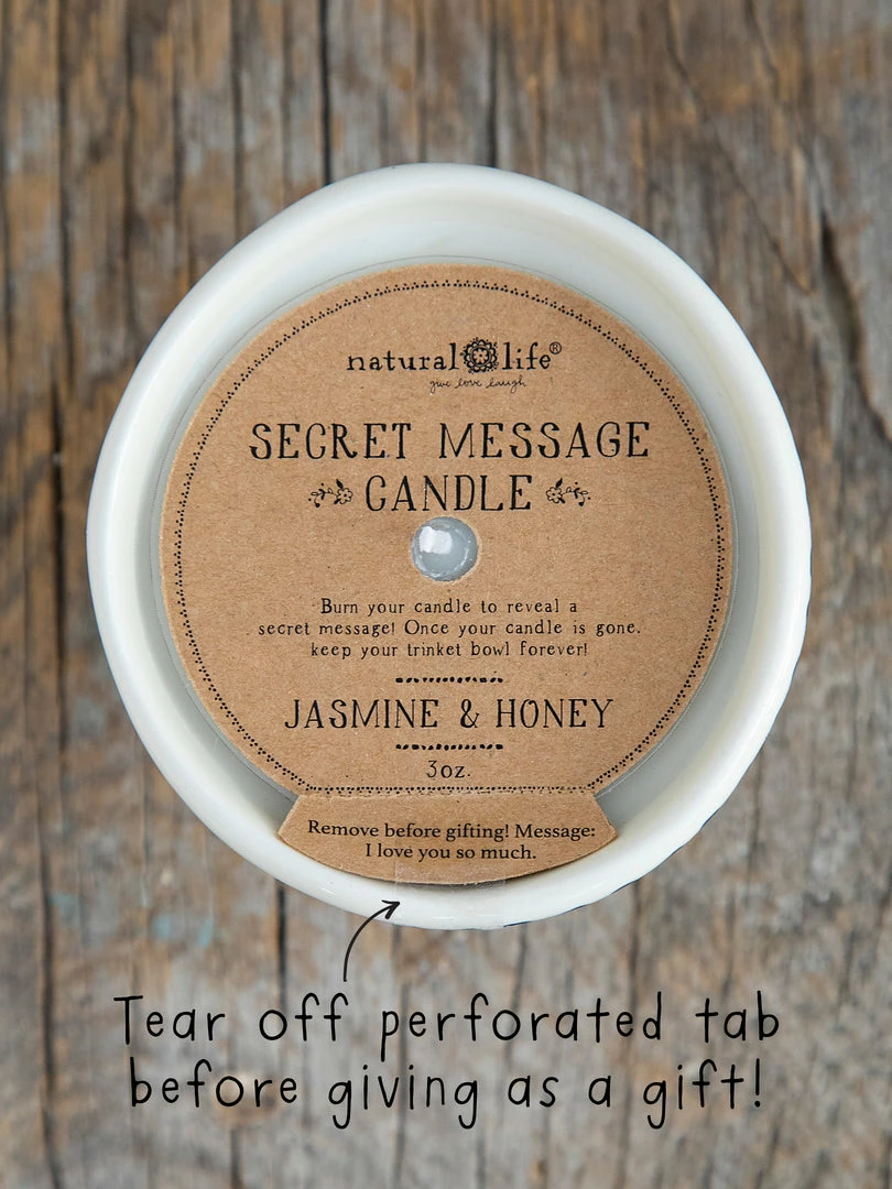 Natural Life Secret Message Candle HOME & LIVING 26 Natural Life Secret Message Candle HOME & LIVING