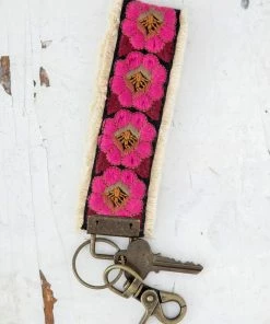 Natural Life Embroidered Key Fob CAR