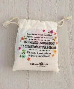 Natural Life Tiny God's Eye Craft Kit FUN & GIFTS 8 Natural Life Tiny God's Eye Craft Kit FUN & GIFTS