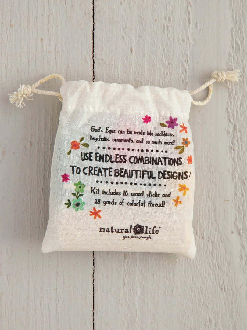 Natural Life Tiny God's Eye Craft Kit FUN & GIFTS 5 Natural Life Tiny God's Eye Craft Kit FUN & GIFTS