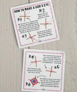 Natural Life Tiny God's Eye Craft Kit FUN & GIFTS 9 Natural Life Tiny God's Eye Craft Kit FUN & GIFTS