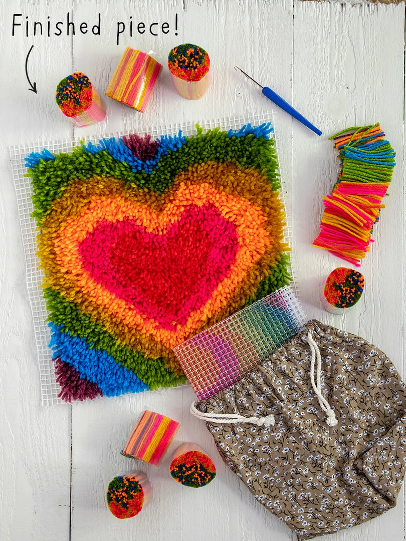 Natural Life FUN & GIFTS Latch Hook Kit 10 Natural Life FUN & GIFTS Latch Hook Kit