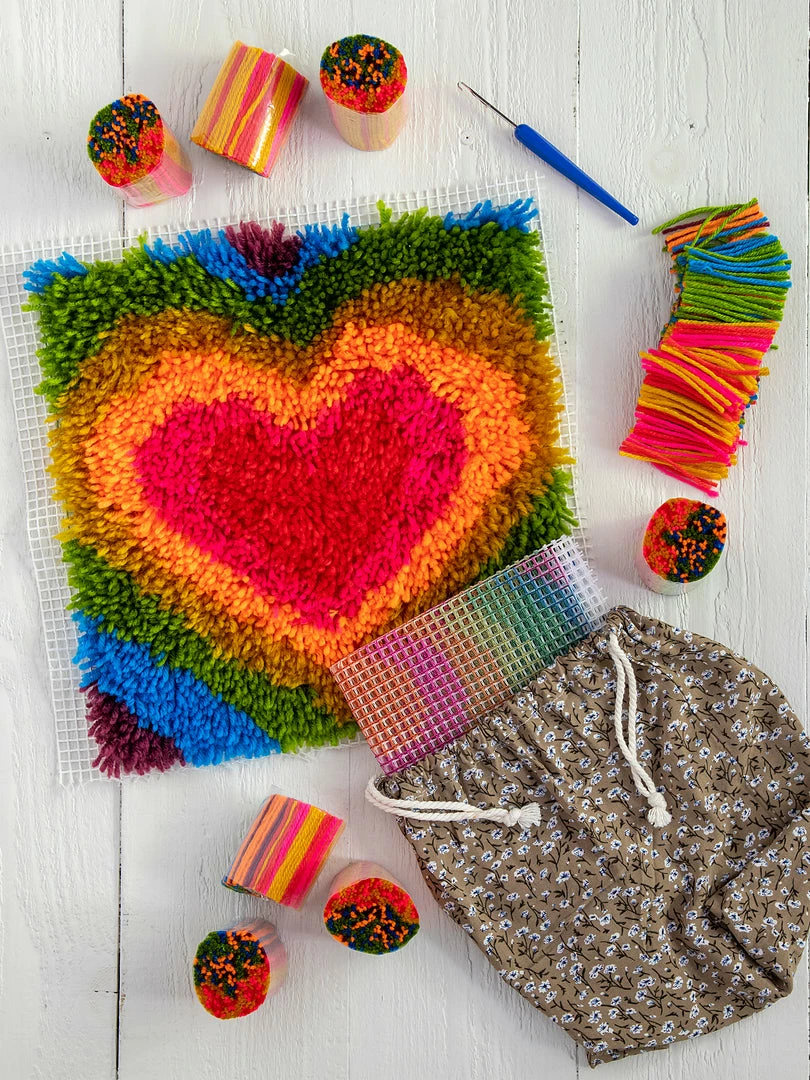 Natural Life FUN & GIFTS Latch Hook Kit 7 Natural Life FUN & GIFTS Latch Hook Kit