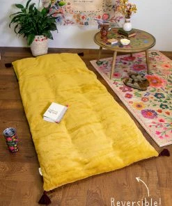 Natural Life Faux Fur Lounge Bed Roll