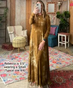 Natural Life Stevie Knit Tie-Dye Maxi