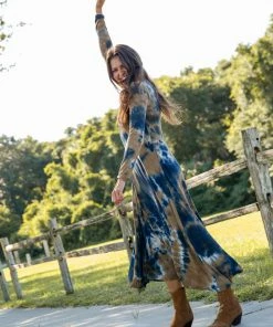 Natural Life Stevie Knit Tie-Dye Maxi