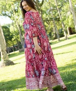 Natural Life Auguste Boho Maxi Dress