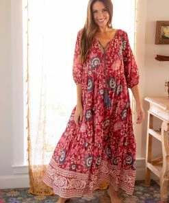 Natural Life Auguste Boho Maxi Dress