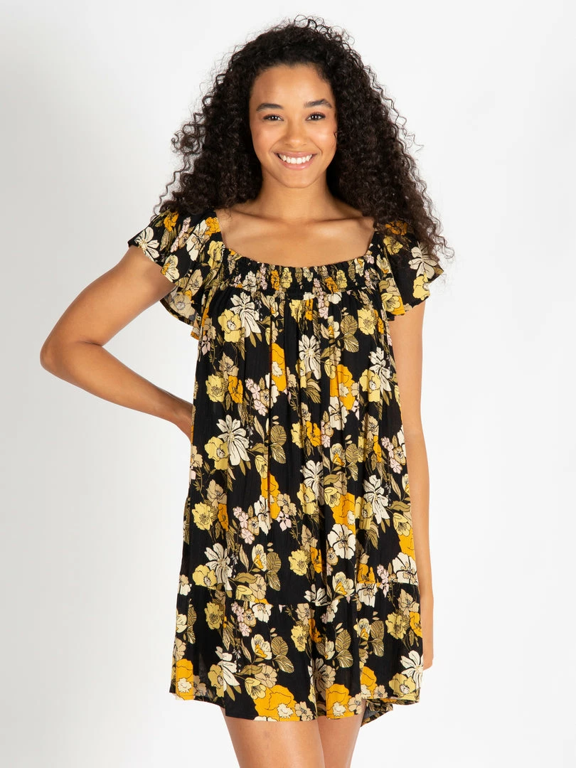 Natural Life NEW & TRENDING Flutter Sleeve Mini Dress 6 Natural Life NEW & TRENDING Flutter Sleeve Mini Dress