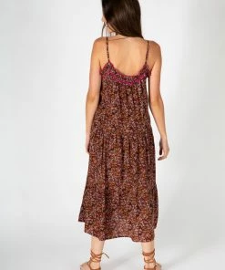 Natural Life Embroidered Harley Midi Dress NEW & TRENDING 14 Natural Life Embroidered Harley Midi Dress NEW & TRENDING