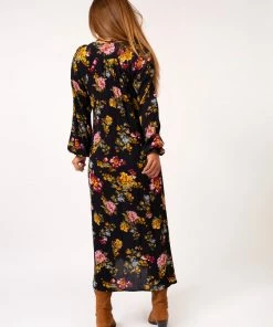 Natural Life CLOTHES Rowan Side Slit Midi Dress 24 Natural Life CLOTHES Rowan Side Slit Midi Dress