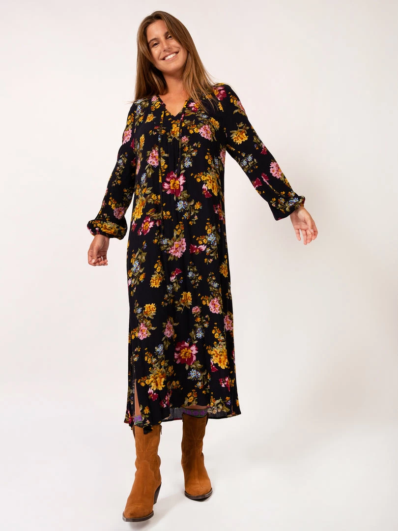 Natural Life CLOTHES Rowan Side Slit Midi Dress 5 Natural Life CLOTHES Rowan Side Slit Midi Dress