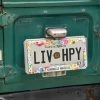 Natural Life License Plate Frame