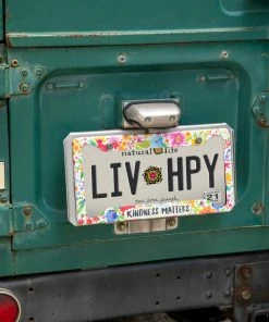 Natural Life License Plate Frame