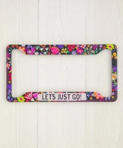 Natural Life License Plate Frame