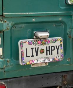 Natural Life License Plate Frame